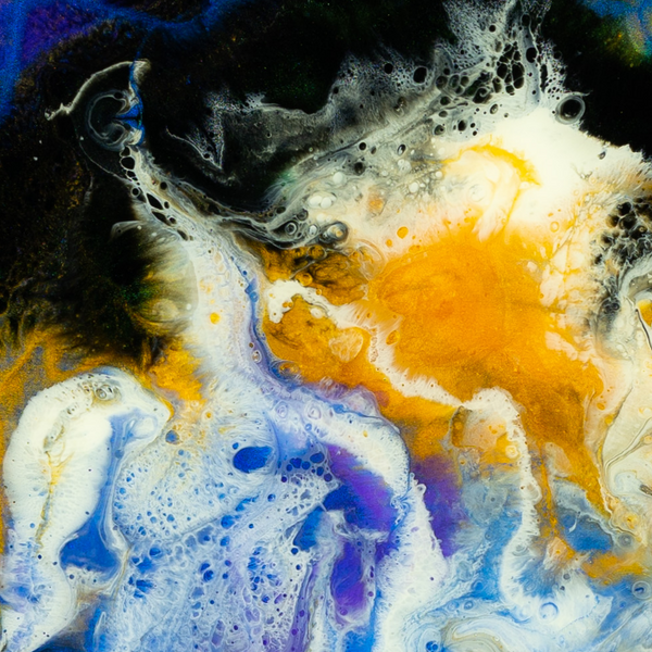 Existence (53x53cm), Tableau, Résine, Décoration murale